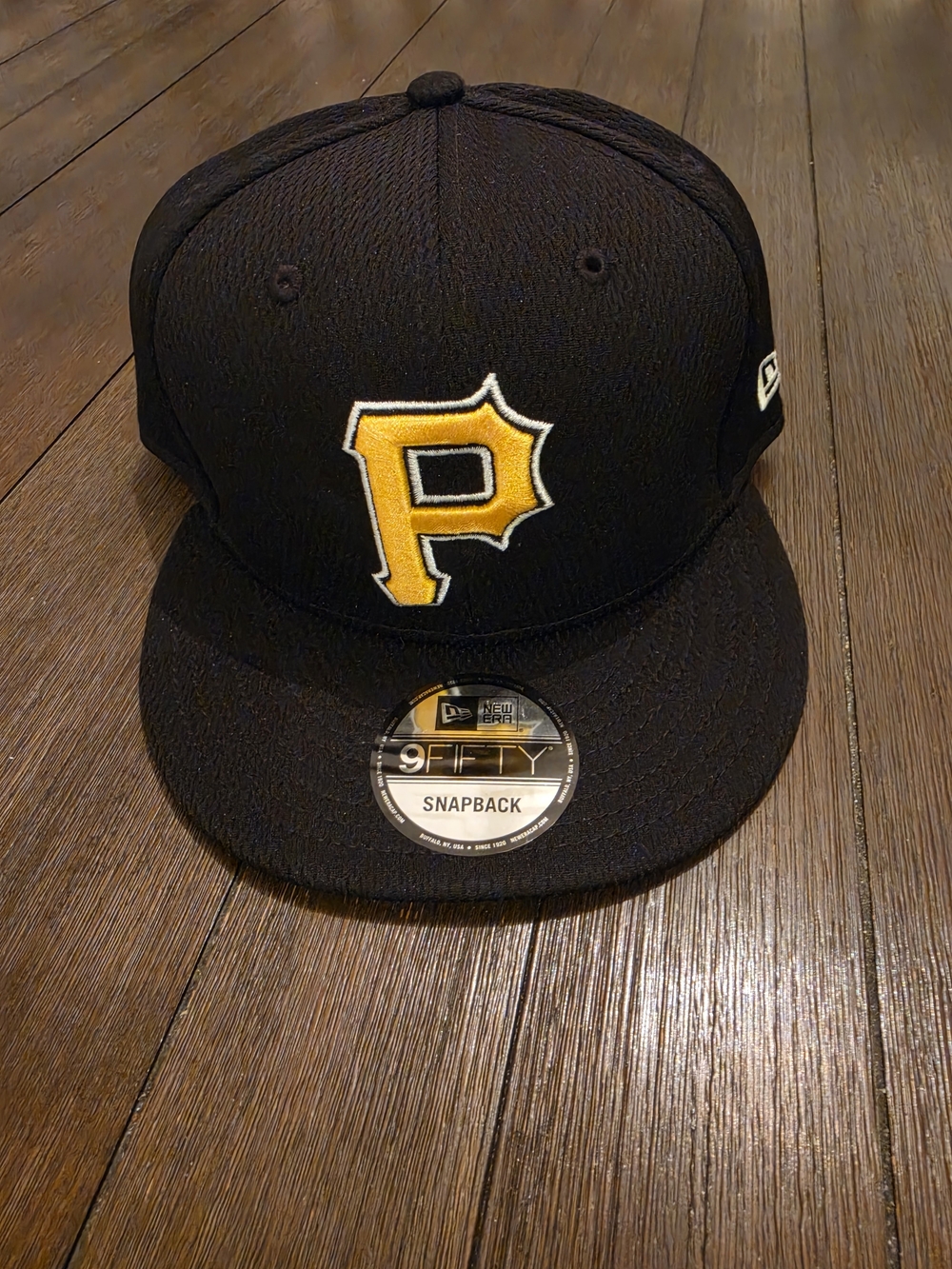 New Era Black & Yellow Pittsburgh Pirates Snapback Hat